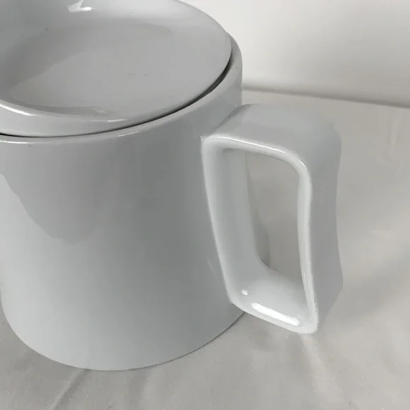 Pieter Stockmans Studio White Porcelain Hand Made Teapot Contemporary Design